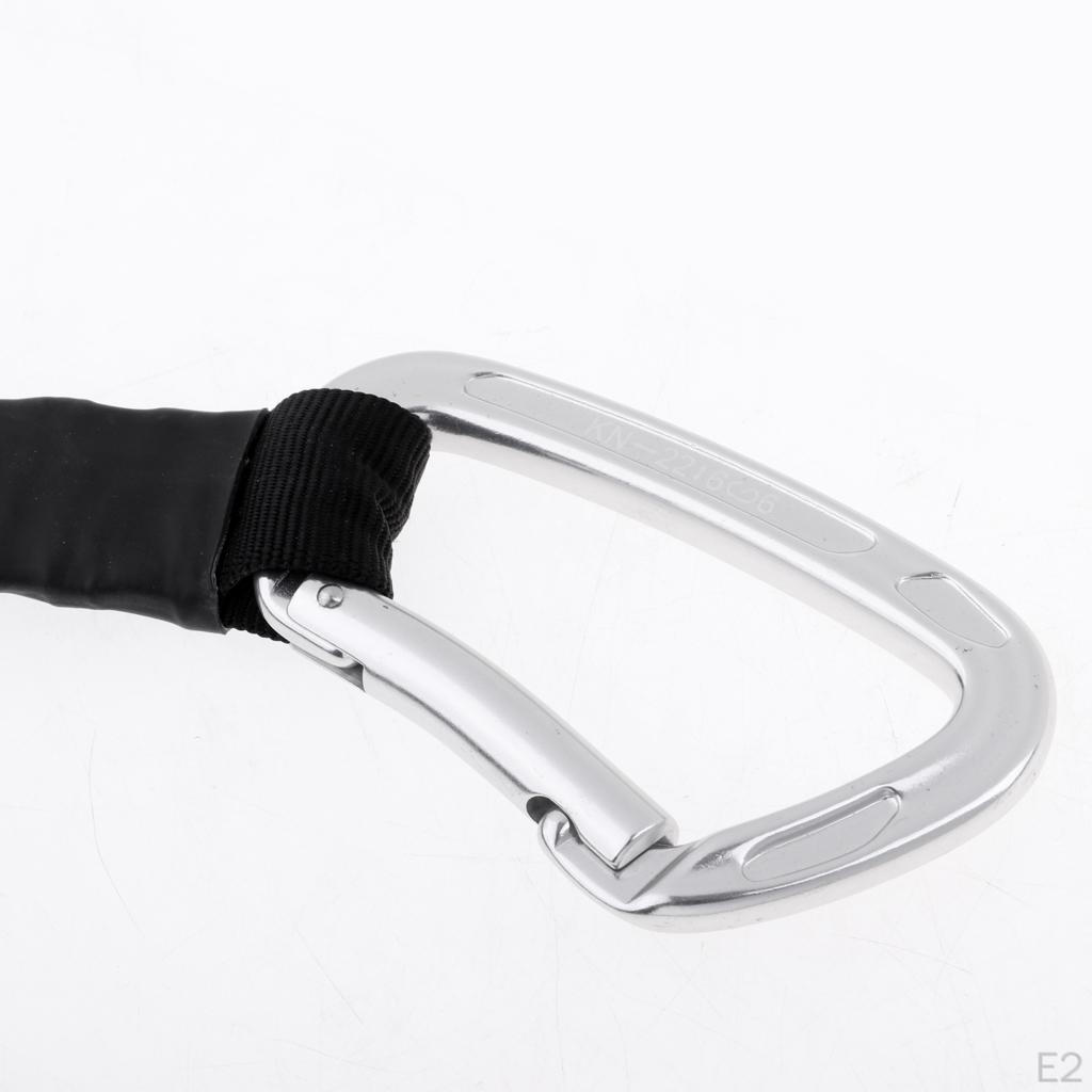 Safety Lanyard Shock Absorbing Fall Rope - 85cm