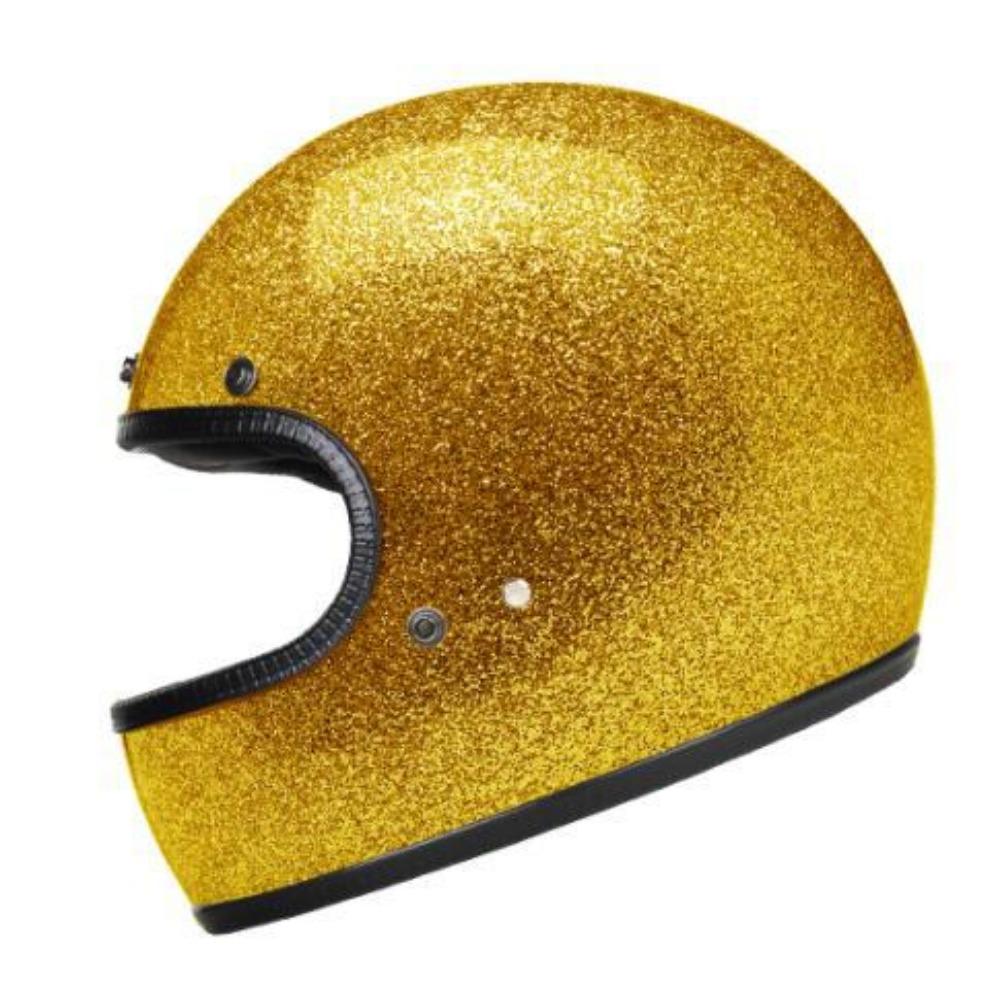 Electric car helmet full helmet retro helmet sub-black