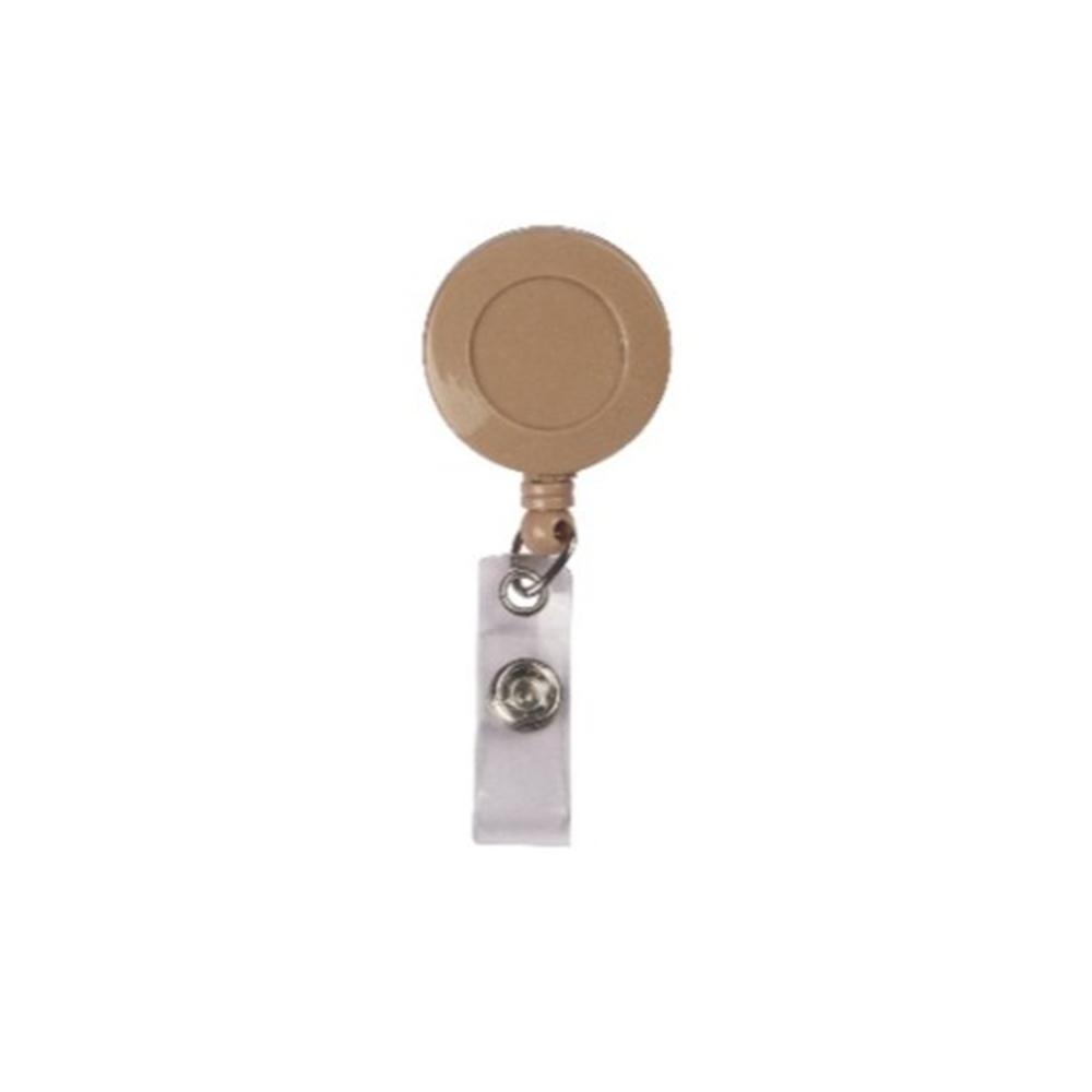 Office Supplies Exhibition Badge Holder ID Name Card Pull Buckle Retractable Badge Reel Badge Clip