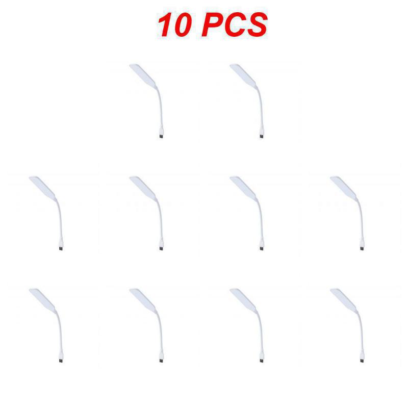 1~10PCS LED Portable Dimmable Table Lamp USB Plug Battery Powered Desk Lamp Bedroom Reading Night Light Eye Protection LED