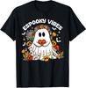 Espooky Floral Ghost Mexican Halloween Vibes Unisex T-Shirt