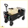 Sunshine beach stroller black foldable tourist beach trailer 100kg
