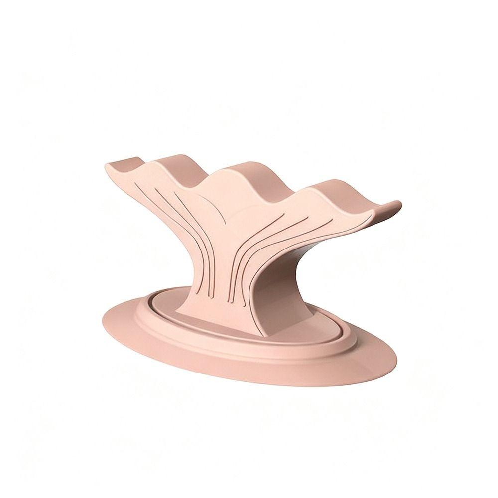 

New Soft Silicone Manicure Finger Support Stand Non-slip Portable Nail Art Finger Holder Nails Locator Finger Fixing Tool рожевий
