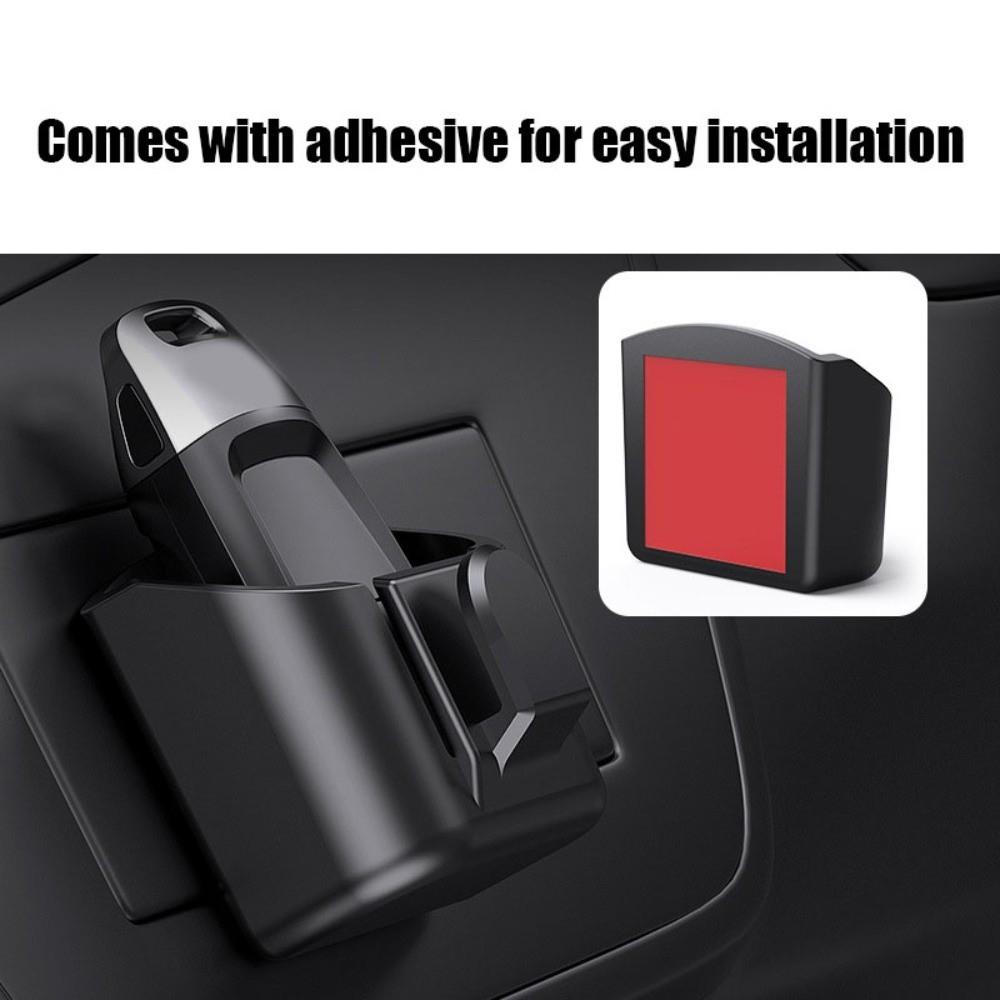 with Hanging Hook Car Interior Storage Box Compact Dashboard Organizer Universal Fit