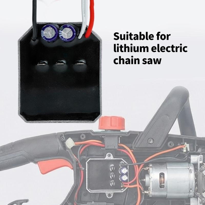 55A 21V Electric Chainsaw Control Board Drive Board Rechargeable Chainsaw Controller Easy Installation Accessories