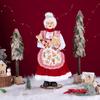 Christmas Baker Mrs. Claus Plush Ornament