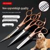 7-inch Curved Pet Grooming Scissors Set for Dogs – Popular Trimming Tools Collection