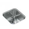 TEKA Becken BE Unterbau 1 Becken Edelstahl Glatt