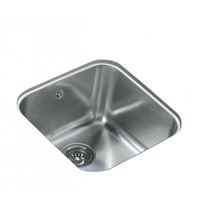 TEKA Becken BE Unterbau 1 Becken Edelstahl Glatt