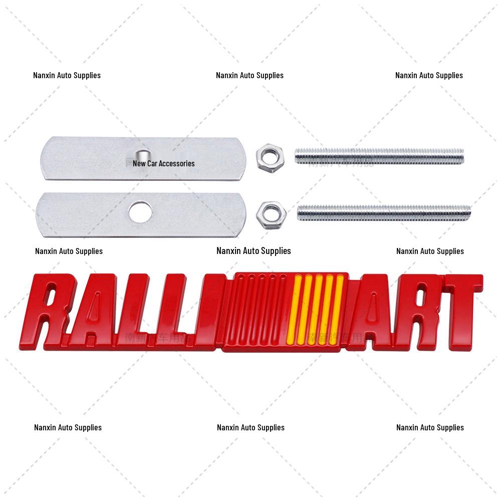 RALLIART Sticker, Front & Rear Emblems
