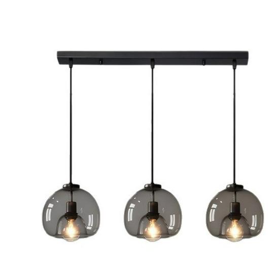 Italian-Style Modern Glass Pendant Light for Bedroom & Bar