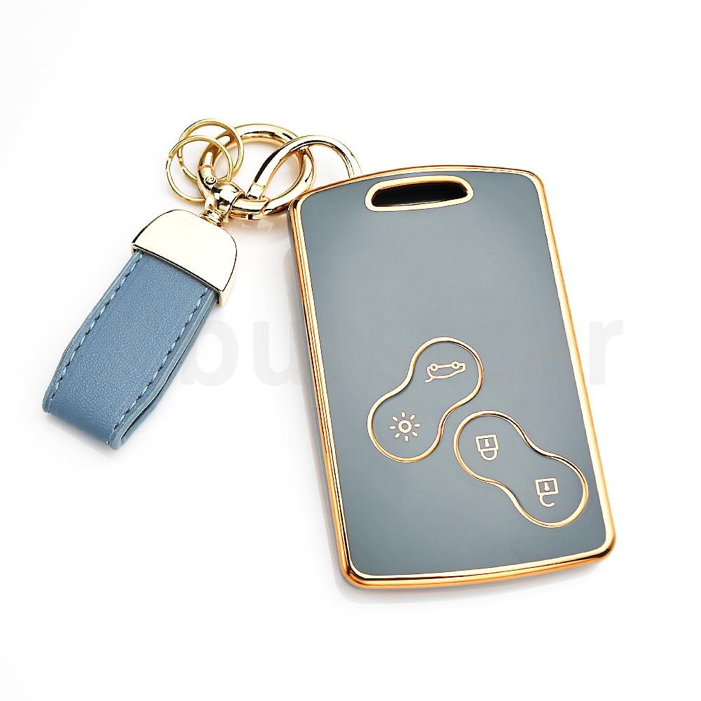 Fashion Tpu Car Remote Key Cover Case For Renault Fluence Zoe Scenic Captur Clio Laguna Koleos Megane Card Keyless Shell Fob