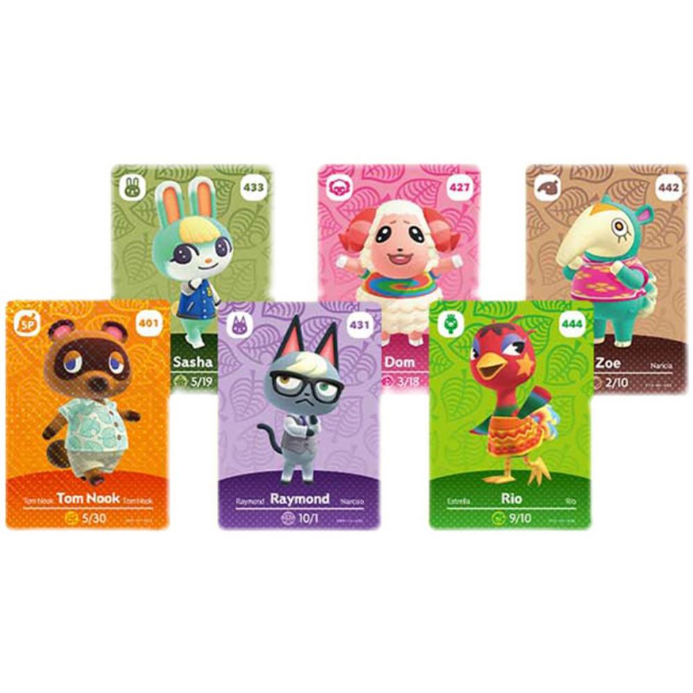 48Pcs Animal Crossing Series 5 Mini Nfc Game Cards For Ns Switch