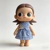 Plush Doll Outfit Set: Versatile Bib, Skirt & Clothes for Various Toys