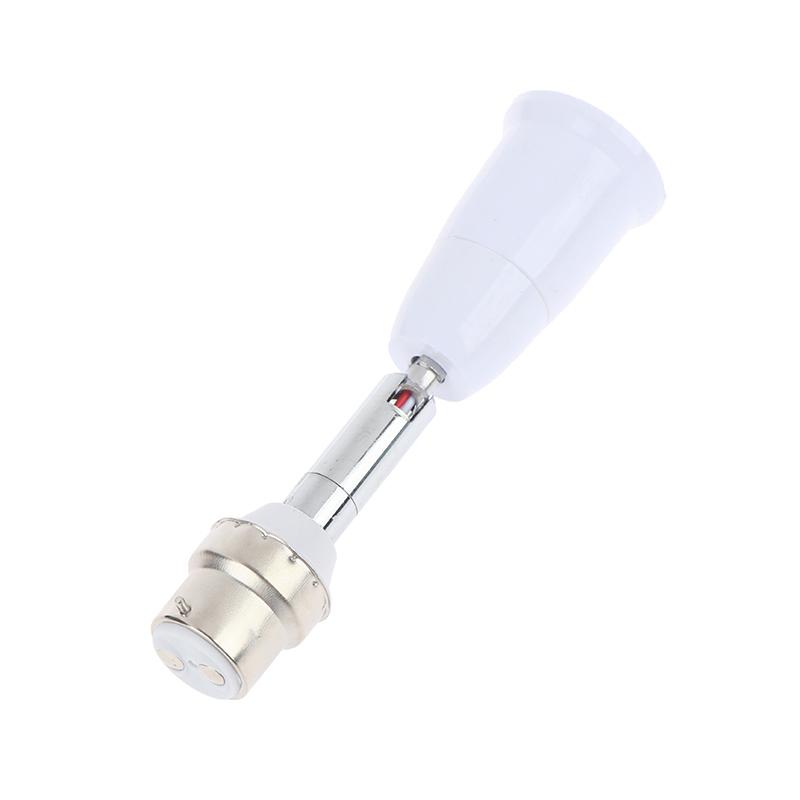 

1Pc B22 To E27 Extender Screw E26 Bulb Holder Adapter 90 Drgee Rotatable Bendable Light Socket Holder Converter B22 to E27