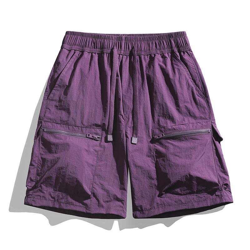 Mens Summer Cargo Shorts With Breathable Nylon Fabric For Teen Casual Wear