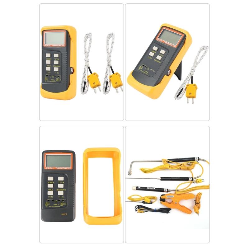 Professional K Type Thermocouple Meter With Two Probes For Industrial And Laboratory Use