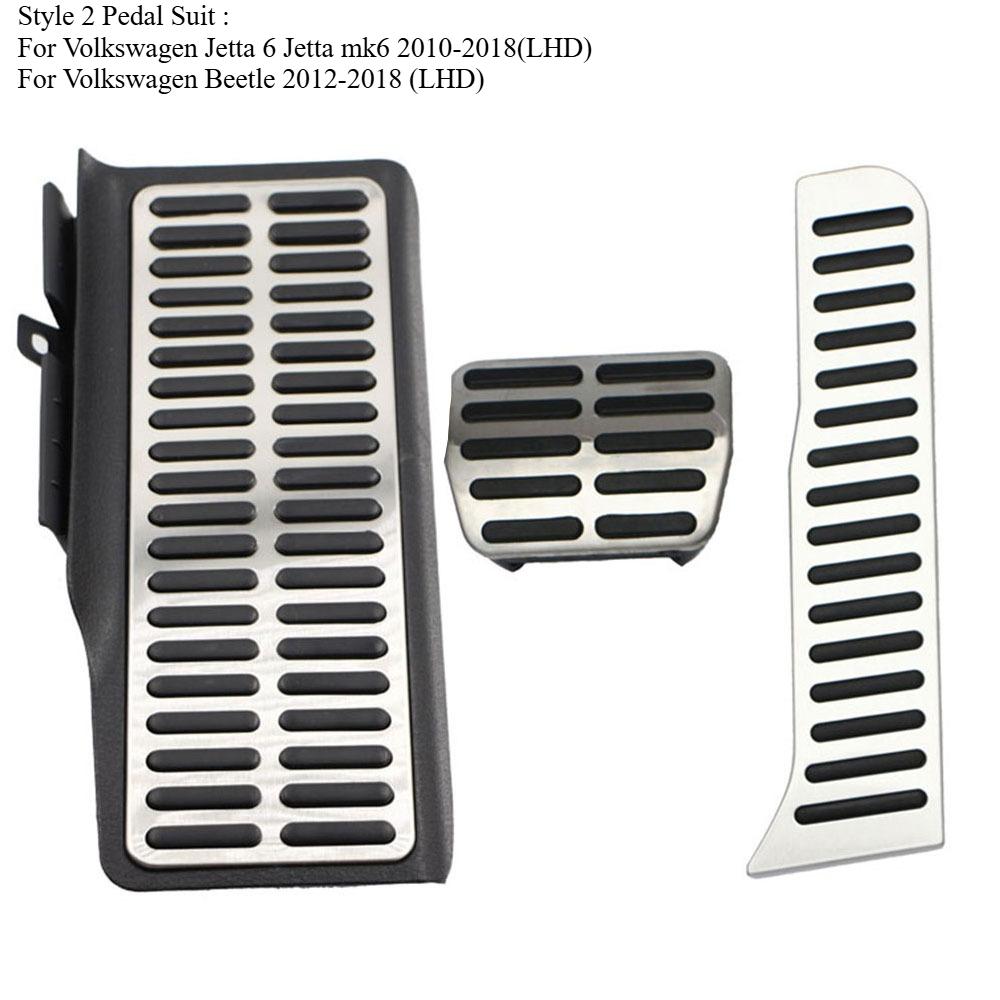 Car Accessories Footrest Gas Brake Pedal Clutch Pedal for Skoda Octavia A5 Yeti Superb for Seat Altea Leon Toledo