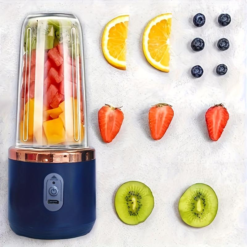 Portable Rechargeable Juicing Cup with Built-in Battery, Multi-Functional Mini Blender for Home and Travel