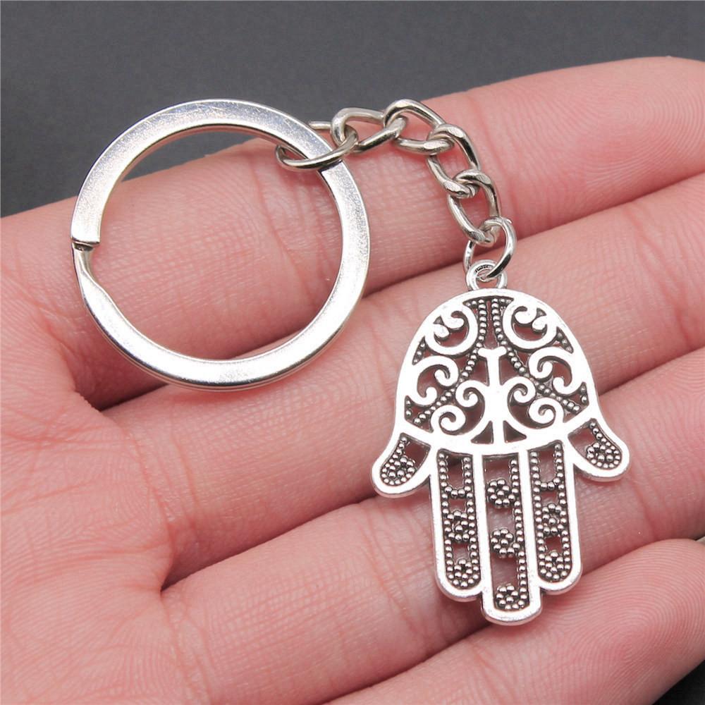 Hamsa Hand Eye Of Horus Key Ring Women's Jewelry Anniversary Creative Gifts For