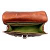 Vintage Large New Leather Messenger Shoulder Laptop Bag Briefcase Men's Genuine