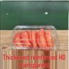 Disposable Transparent Food Container with Lid