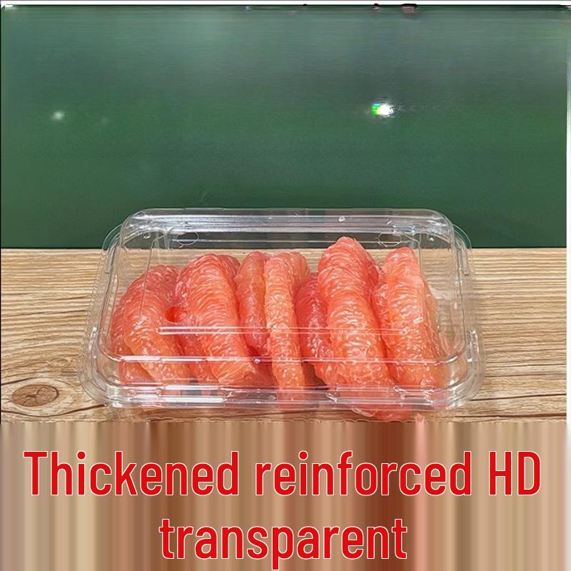 Disposable Transparent Food Container with Lid