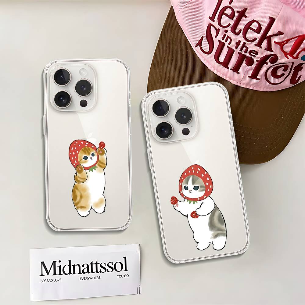 Phone Case Cute M-Mofusands For Samsung S26 S25 S24 S23 S22 S21 S20 Note20 Note10 Plus Ultra Lite Edge 5G Clear Soft TPU Cover