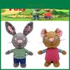 Pip und Posy Kuscheliges Kaninchen und Maus Plüschtier