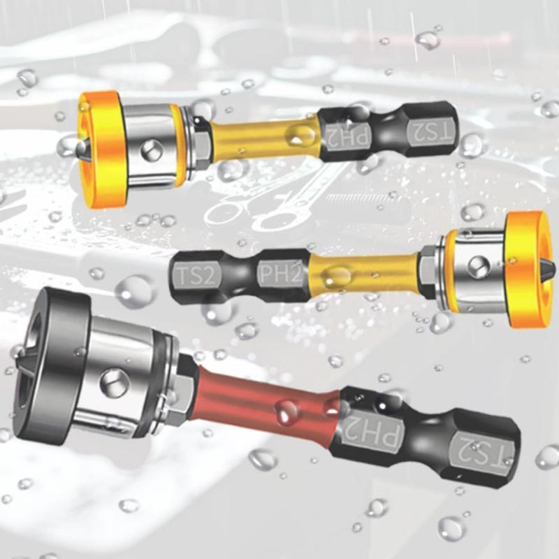 Magnetic Screwdriver Bit Positioning Screwdriver Bit Alloy Tool Steel Suitable for Multiple Power Tool