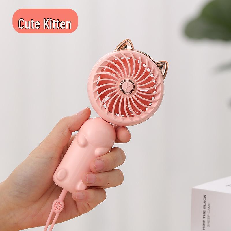 

Portable USB Rechargeable Cat & Deer Style Mini Fan 7*5*15.5 cm