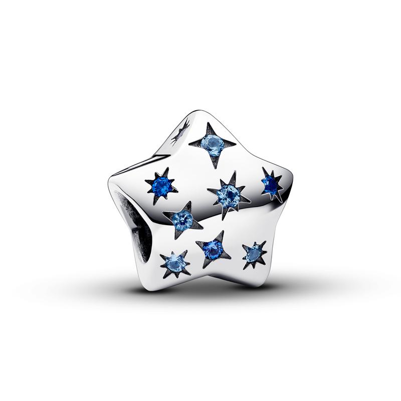 Fine Blue Starry Sky Series Astronaut Star & Crescent Moon Mysterious Alien Sun Fit Original Bracelet Diy Jewelry Gifts