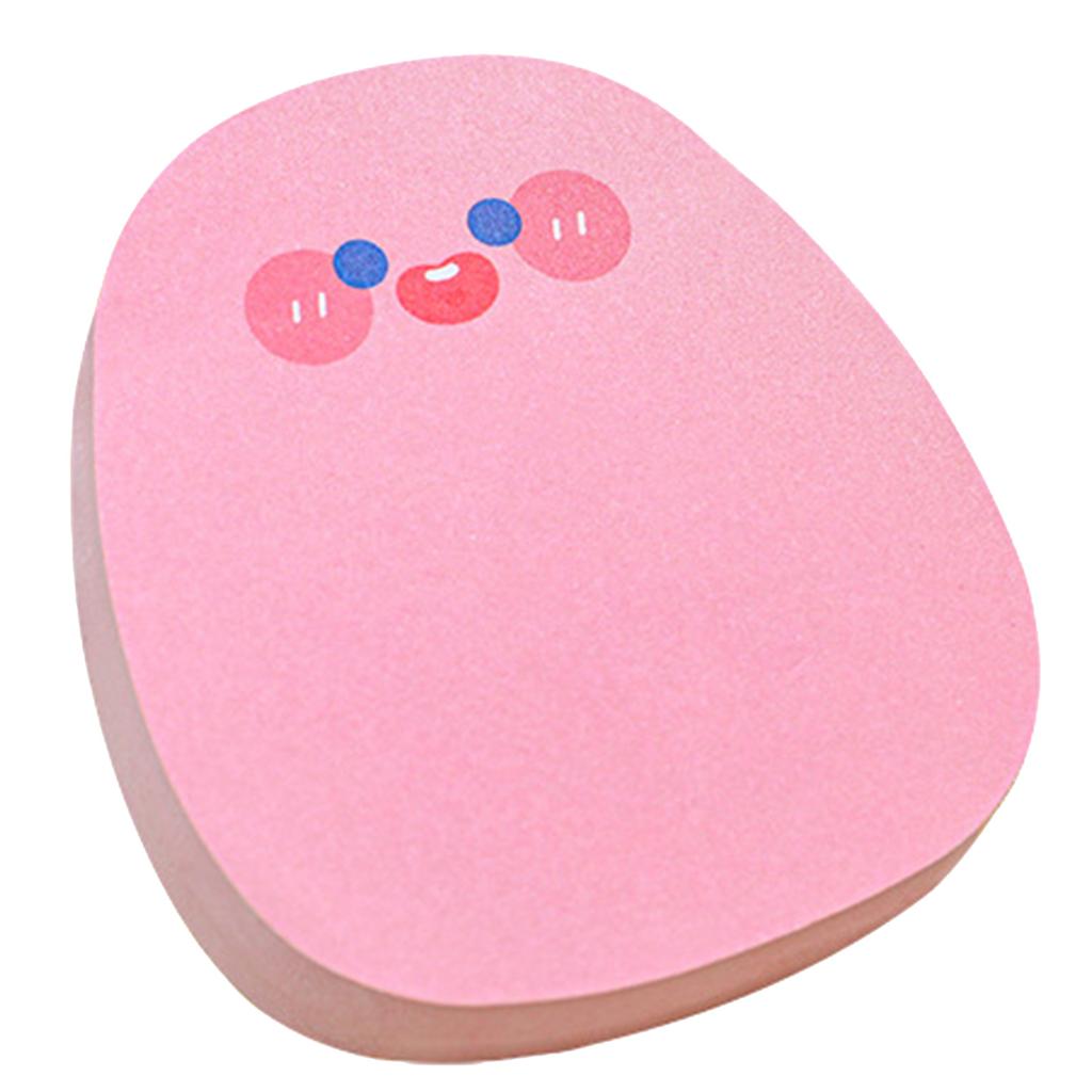 60 Sheets Self Adheive Note Paper Small Notepads Cartoon Notes Unllined Sheet Reminders On Fridges Notebook Calendar