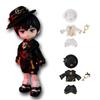 Ob11 Doll Gemini Set Black And White European Style Small Dress Doll Dinner Jackets Clothes For Ymy Dod Doll Body