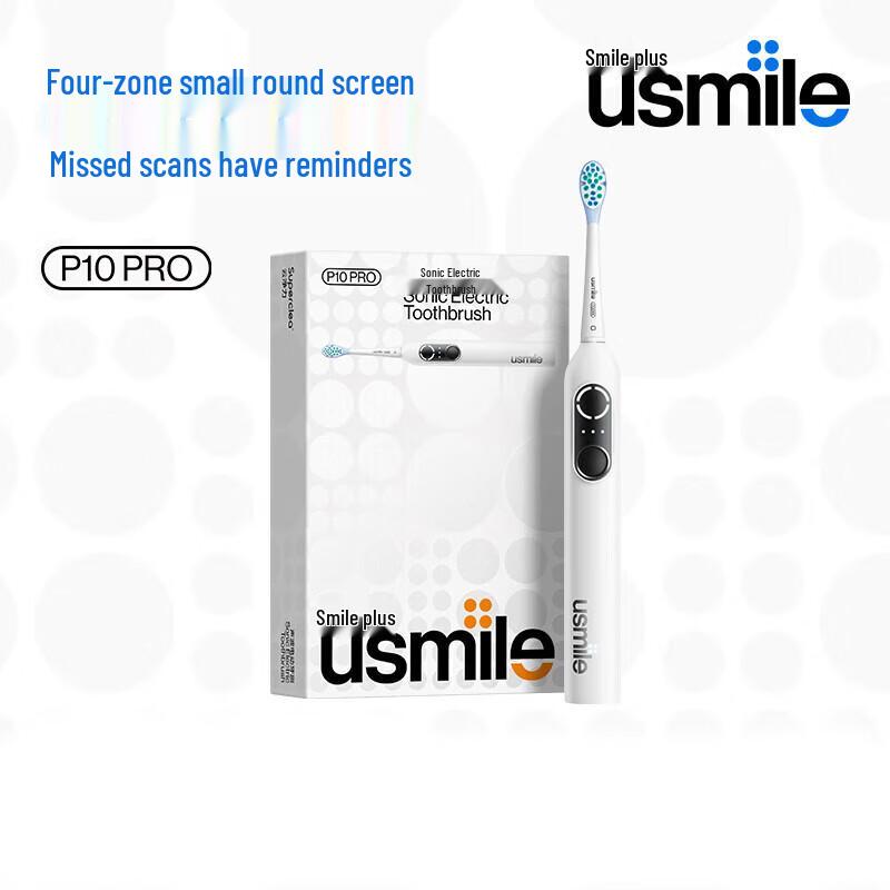 

usmile P10 PRO Electric Toothbrush with Visual 4-Zone Recognition