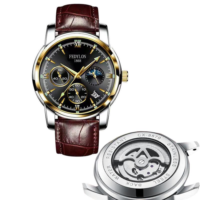 

Новые часы мужские механические часы мужские полностью автоматические водонепроницаемые люминесцентные кварцевые часы