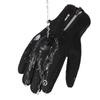 Waterproof Touchscreen Cycling Gloves with Zipper - Insulated for Autumn and Winter