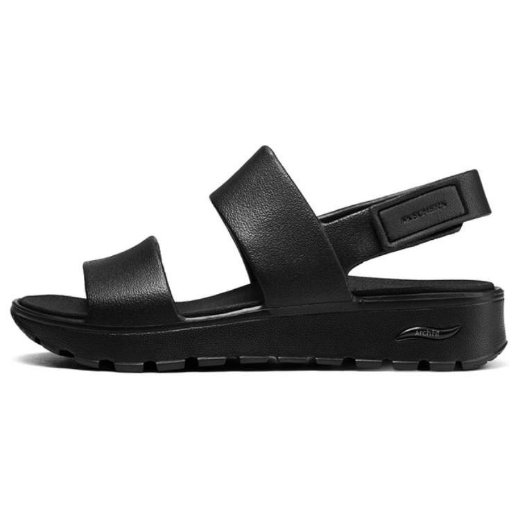(WMNS) Skechers Arch Fit Footsteps Foamies  Black  Women s 111380-BBK EU 36
