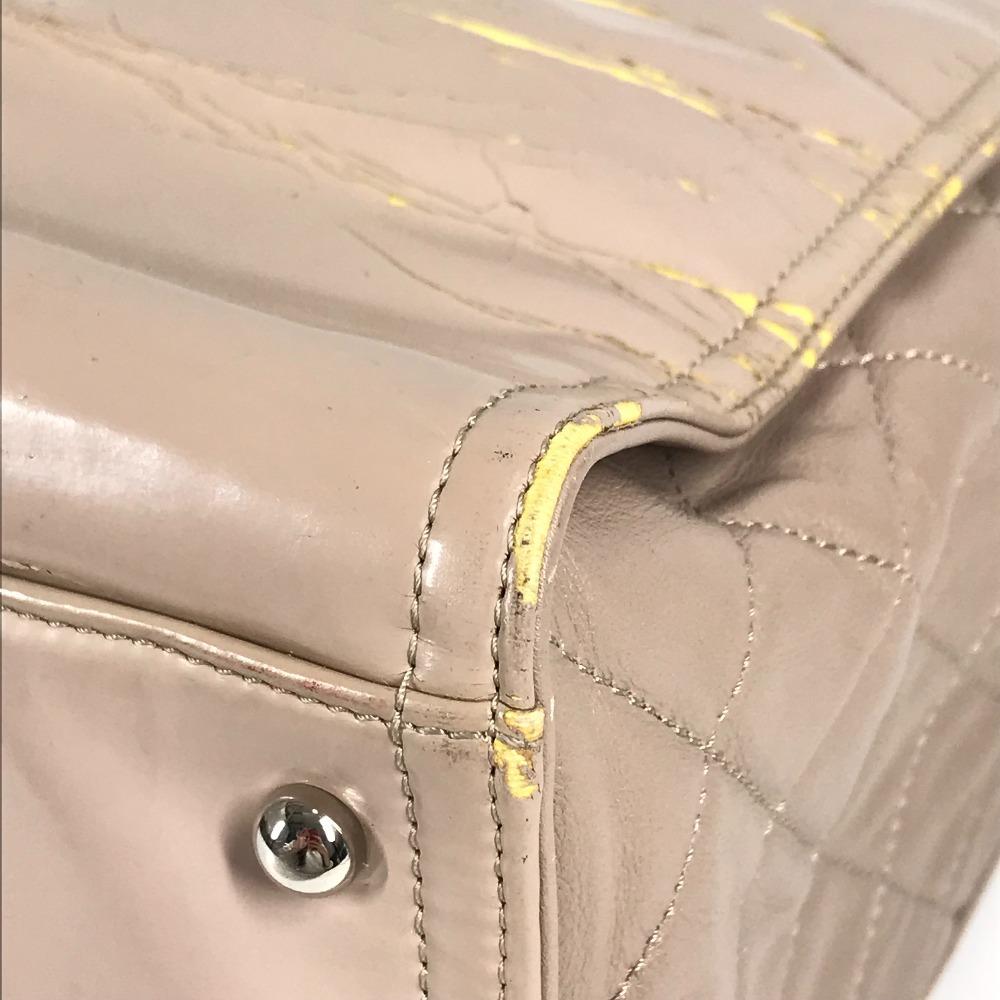 Chanel Lipstick CC CC Mark Logo Double Chain Shoulder Bag Tote Bag