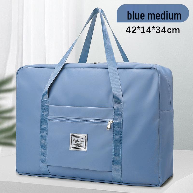 Foldable Travel Duffel: Large Capacity Crossbody Bag for Business Trips