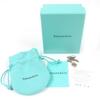 Great TIFFANY&Co. Necklace Double Open Heart Pendant Silver 925 Women Used