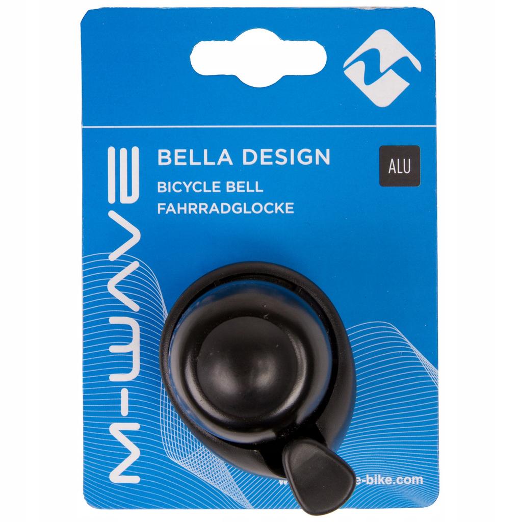 M-Wave Bella Aluminum Black Bike Bell