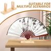 2Stk Holz Fächerständer Für Handfächer Wohnaccessoires Sammlerstücke