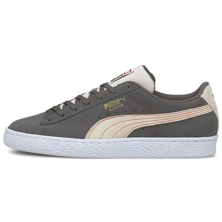 

Кроссовки Puma Suede Decades Men Серые Castlerock Eggnog 375906-01 42.5