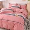 Fresh Style Cotton Bedding Set - 1.2m 1.5m 1.8m 2.0m Soft Breathable Bed Linens