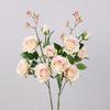 Realistic Artificial Rose Flower Real Touch Fake Flower Simulation Big Rose Home Living Room Decor