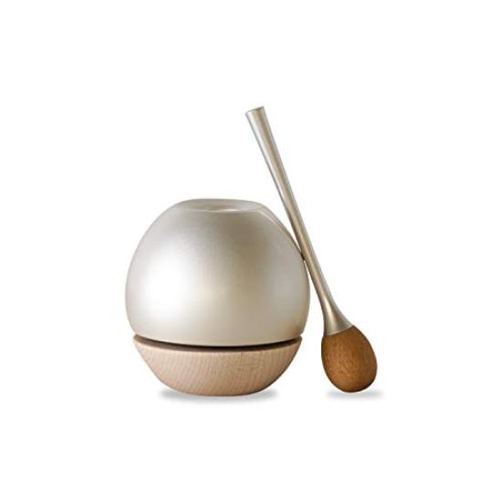 Modern Buddhist altar accessories, Cherin wood silver bell, furniture-style Buddhist altar accessories, modern Buddhist altar accessories, Cherin