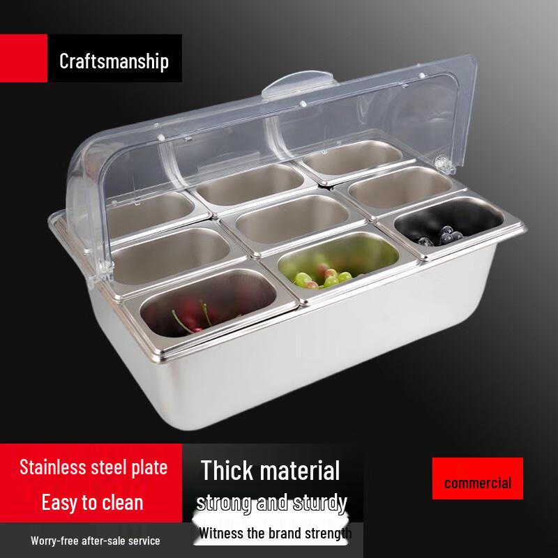 SuLe Stainless Steel Insulated Buffet Basin Set