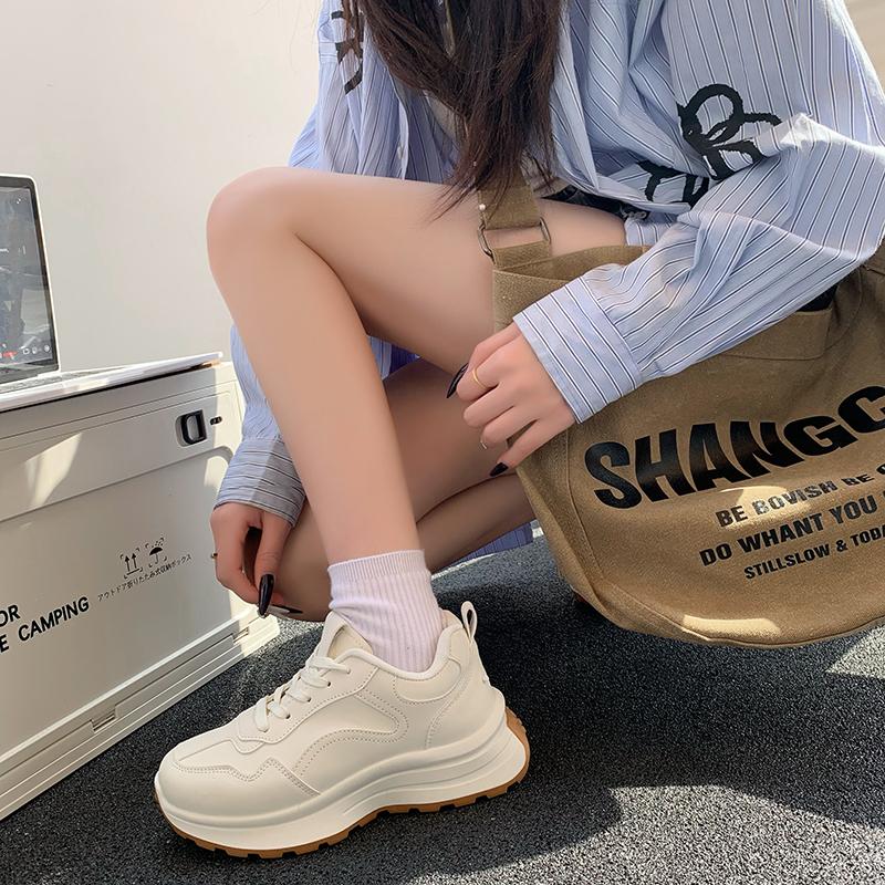 Women sneakers Spring Women's sports shoes New Fashionable Thick soled Ladies Casual Shoes