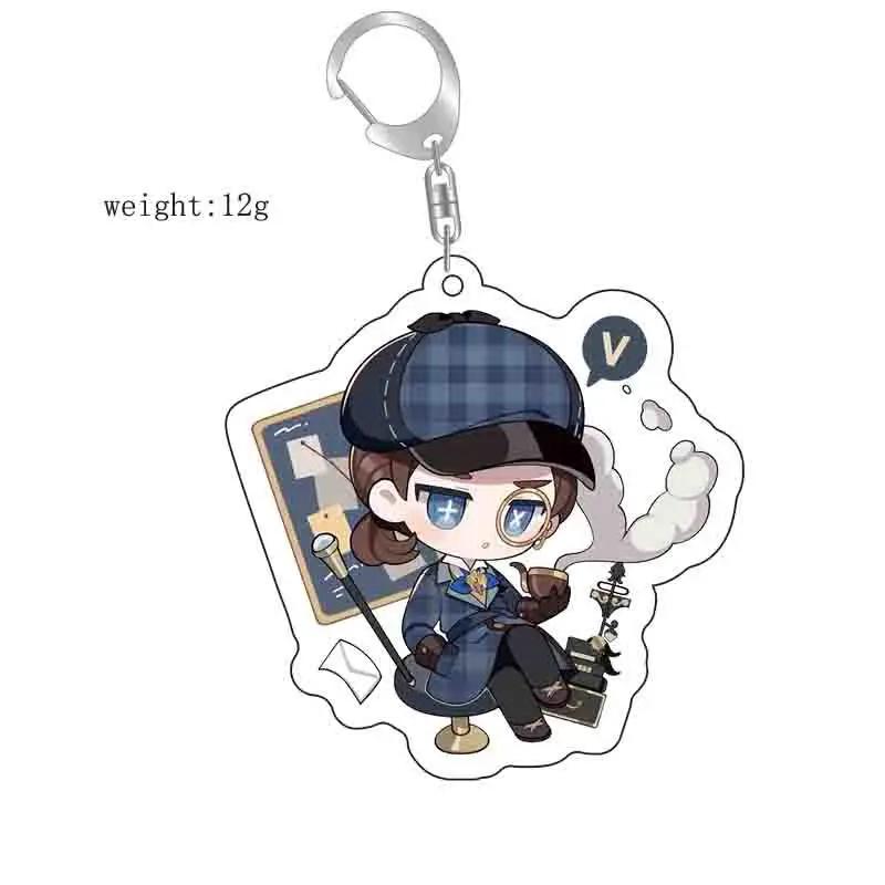 

Identity V Anime KeyChain Apollo Joseph Desaulniers Grace Margaretha Zelle Men Key Chain for Women Acrylic Keyring Pendant Gifts